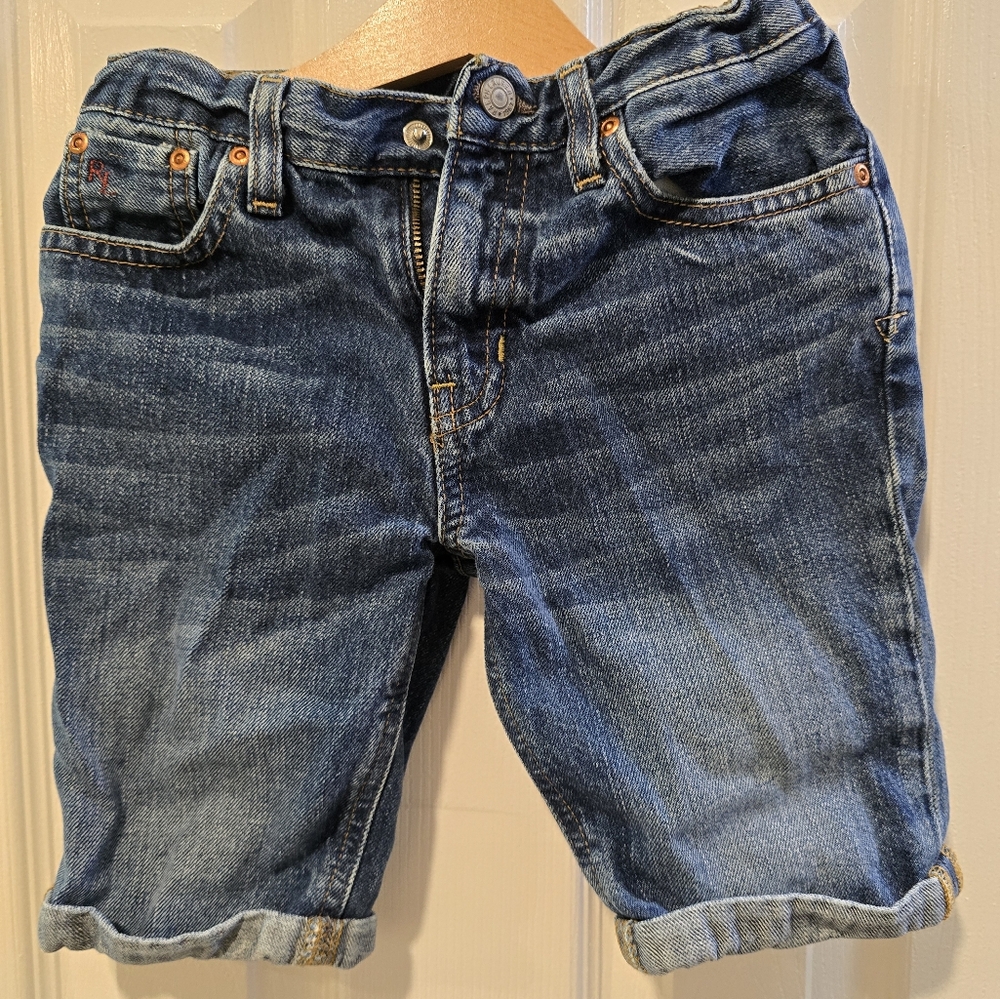 Polo Ralph Lauren Boy's Blue Jeans Shorts size 6